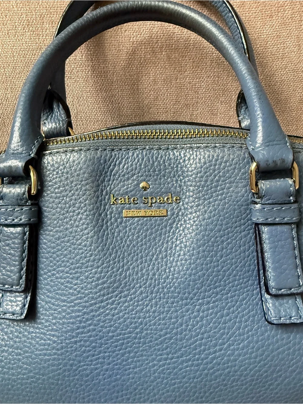 Kate Spade Constellation Blue New York Jackson Street Dixon Small Satchel Bag